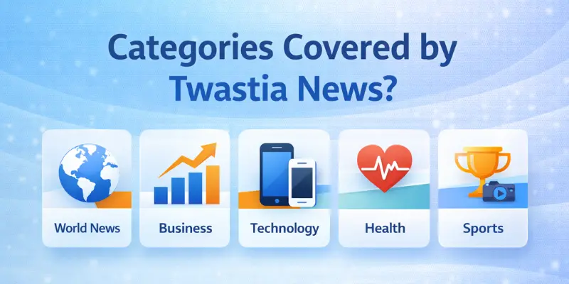 categories covered by twastia news