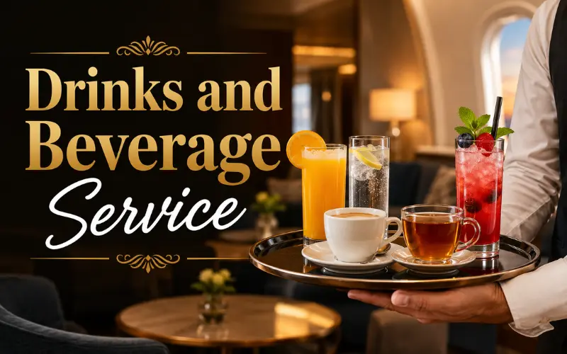 drinks and beverage service