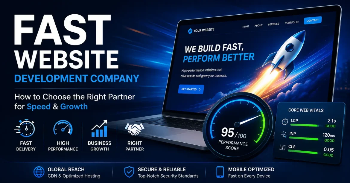 fast website development company