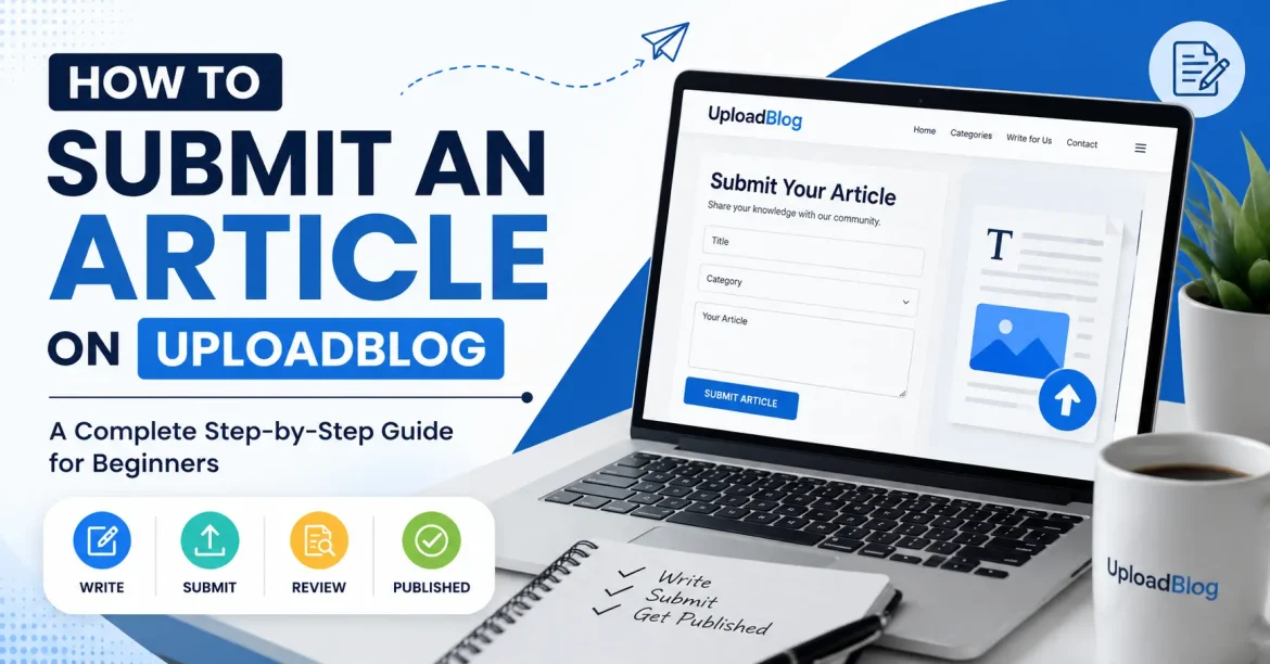how to submit an article on uploadblog
