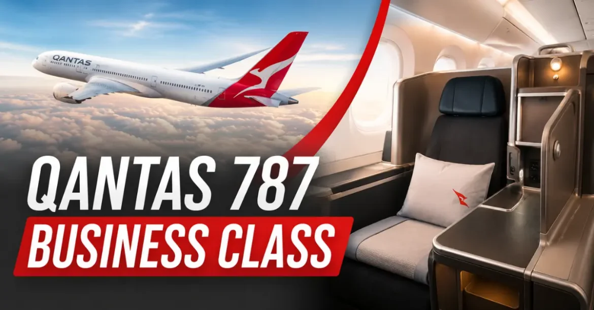 qantas 787 business class