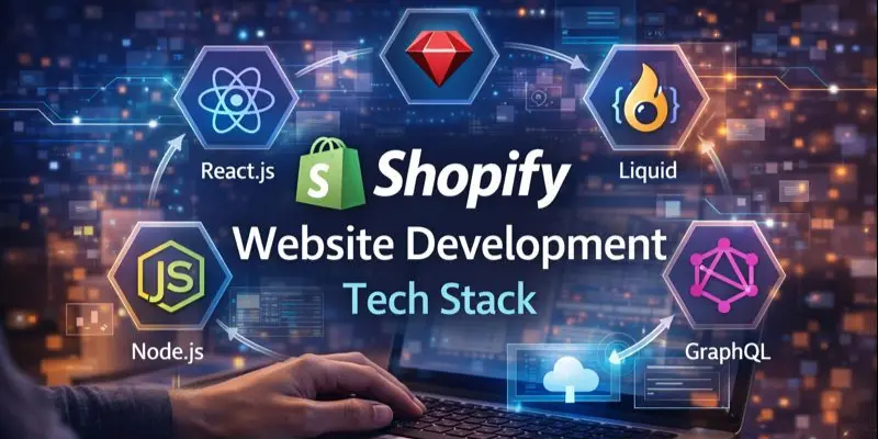 shopify website development tech stack