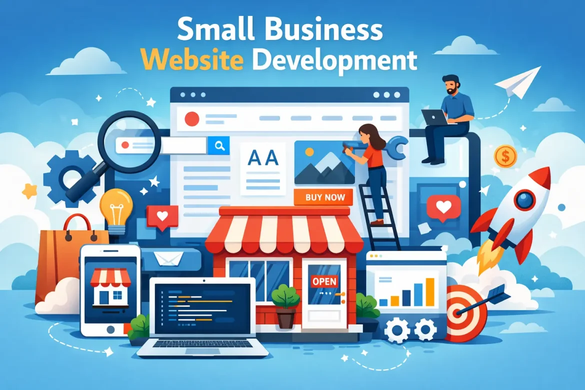 small business website development