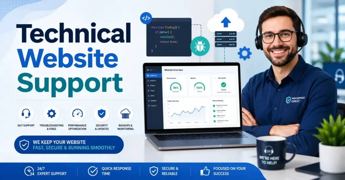 technical website support