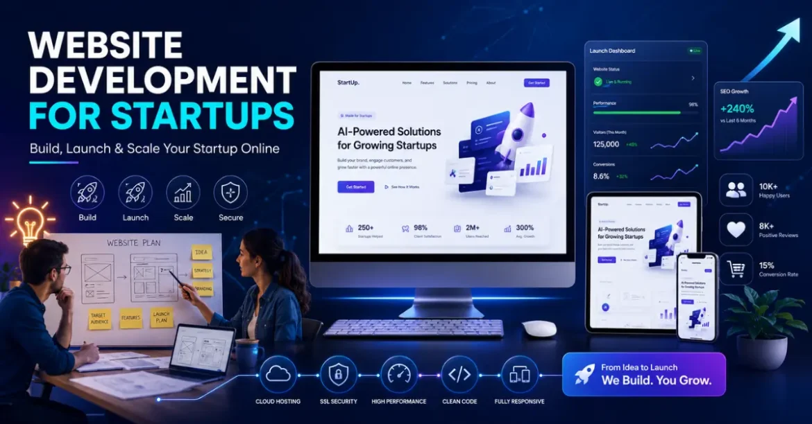 website development for startups