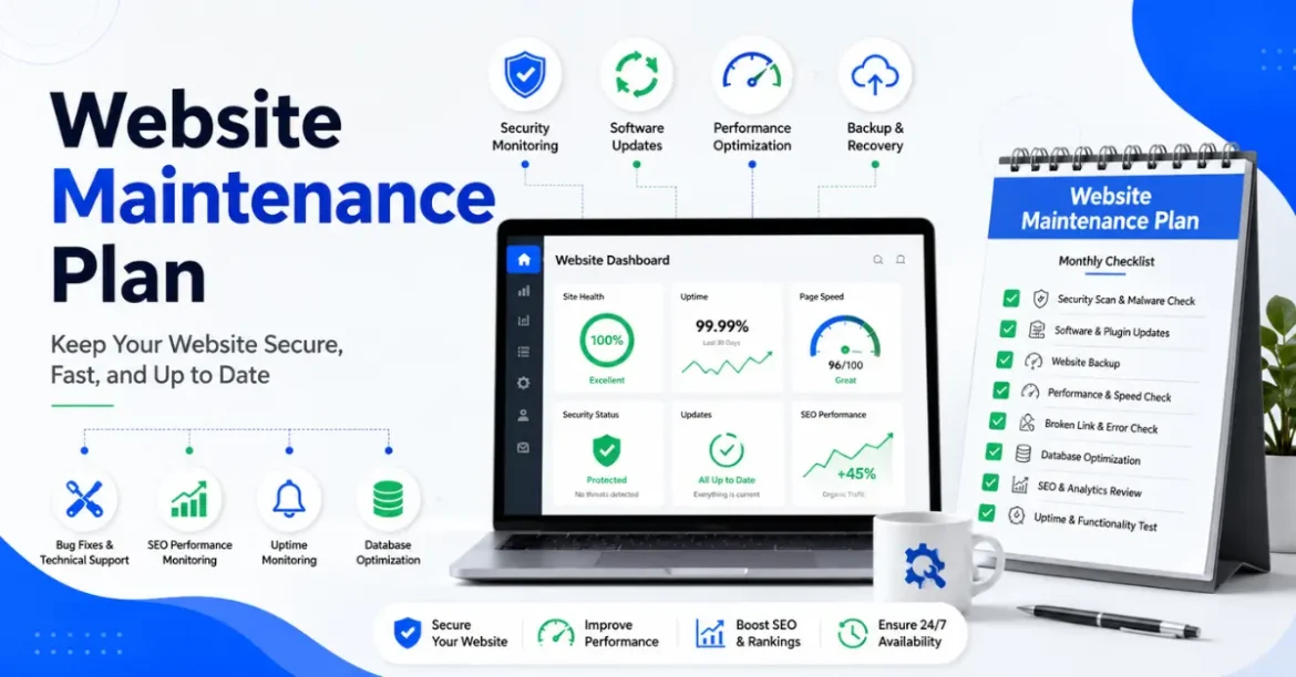 website maintenance plan