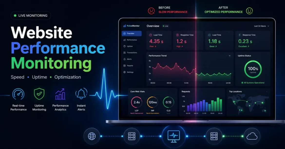 website performance monitoring