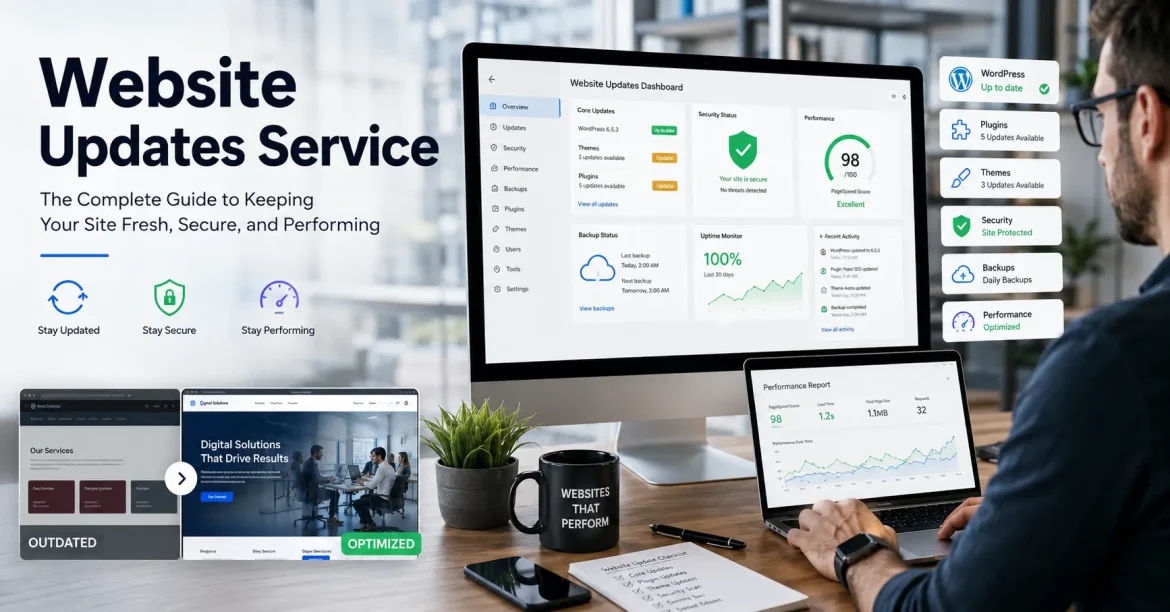 website updates service