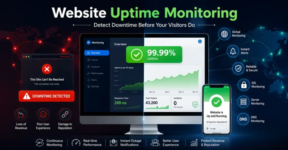 website uptime monitoring