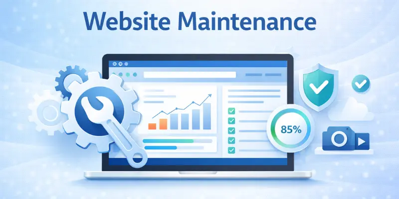 what are website maintenance services