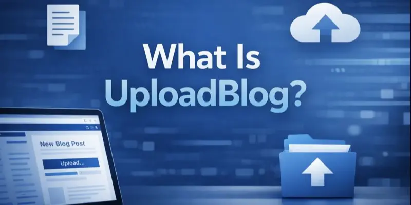 what is uploadBlog