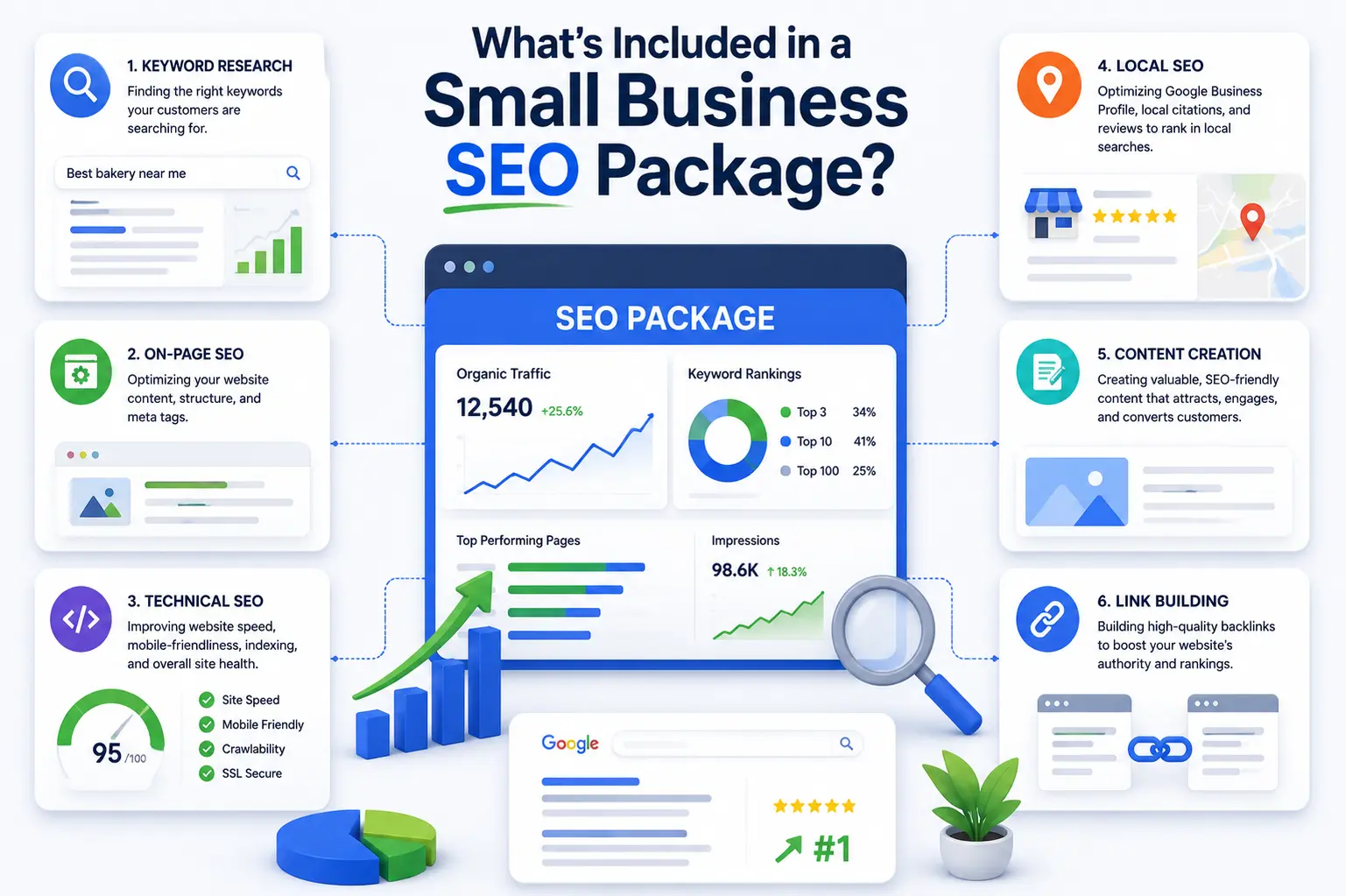 whats included in a small business seo package